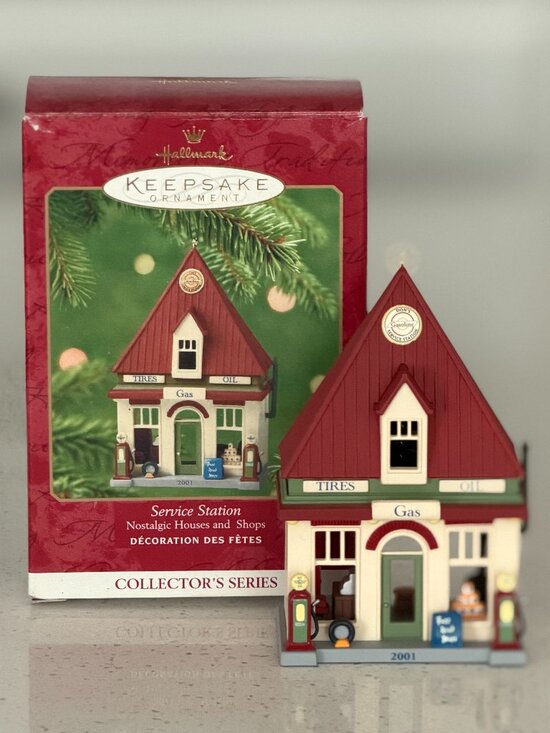 Hallmark Other - Hallmark Ornament Nostalgic Houses and Shops Service Station #18